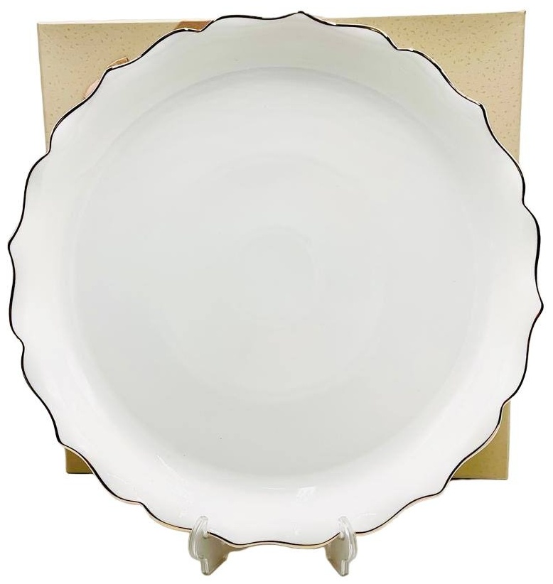 Блюдо ROYAL CROWN 40х40 см, фарфор, 1 шт