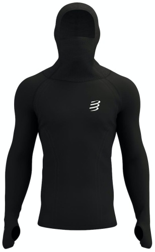 Лонгслив Compressport черный