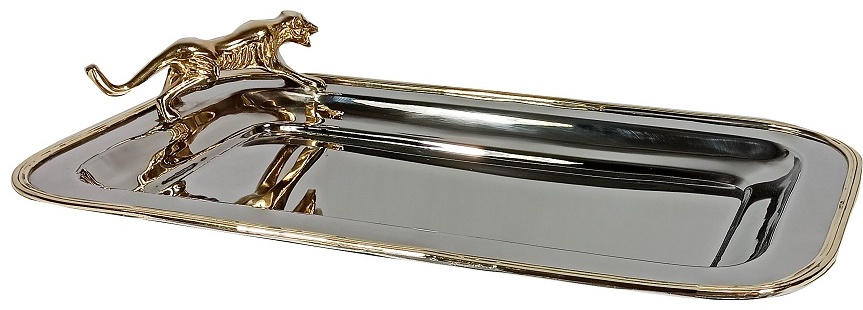 Fancy Gold Jaguar серебристый, золотистый