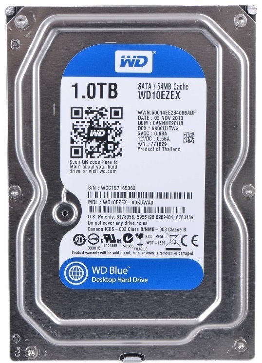 HDD Western Digital WD10EZEX 1000 ГБ