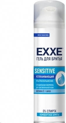 EXXE Sensitive гель для бритья 200 мл