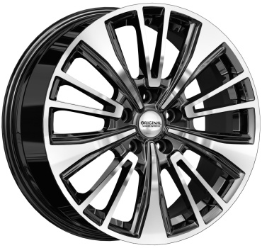 Original Series Wheels KL-1060 7.5x18/5x108 D65.1 ET36 4 диска черный, серебристый