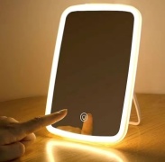 Led Mirror зеркало настольное косметическое 001-2021 23х17 см
