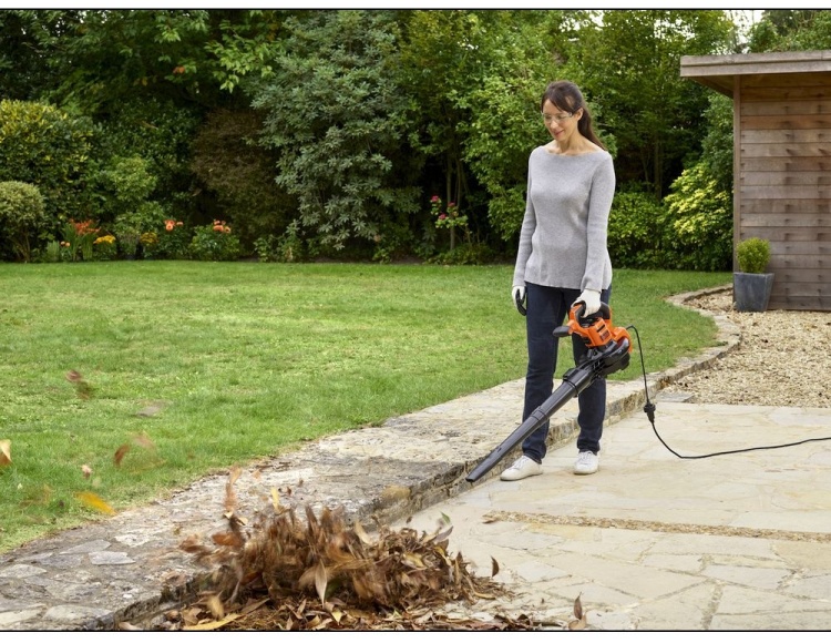 Купить Воздуходувка Садовый пылесос Black & Decker BEBLV301 в кредит в ...