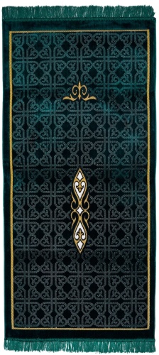 Декоративный коврик NUR ZHAINAMAZ 70x145 см, короткий ворс, Турция