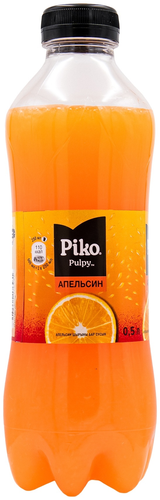 Купить Piko Pulpy напиток сокосодержащий апельсин 0.5 л в Алматы ...