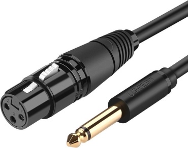 Кабель Ugreen 6.3 mm jack - XLR 2 м 20719