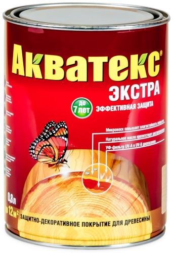 Пропитка АКВАТЕКС Экстра сосна 0.8 л