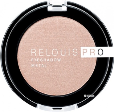 RELOUIS тени прессованные Pro Eyeshadow Metal 51 золотистый