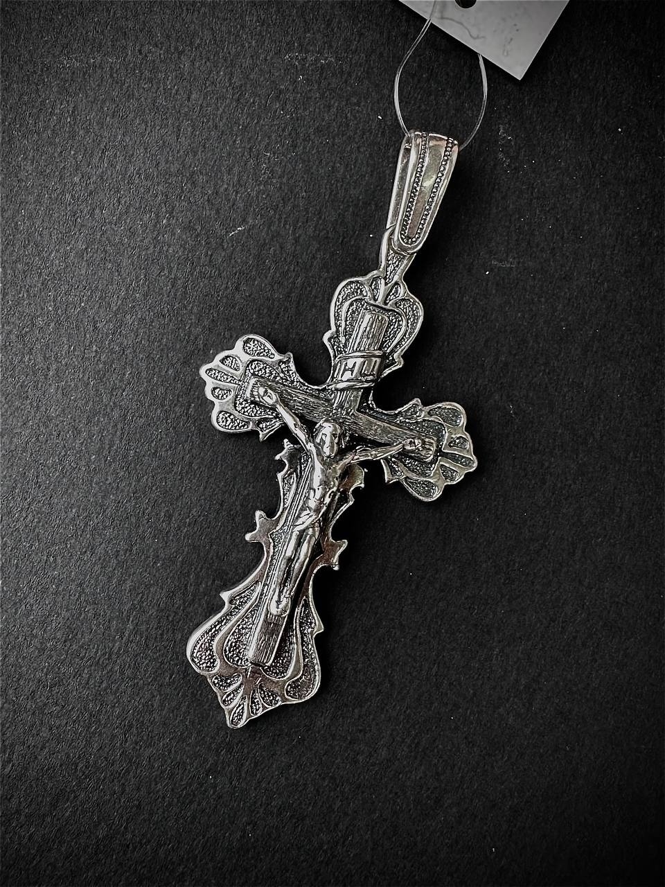 Крестик Silver Cat KR003 вес 22 г серебро, без вставок