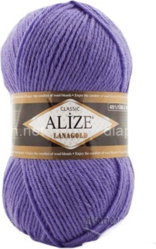Моток Alize Lanagold 851 сирень 240 м 100 г