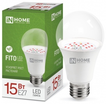 IN HOME 15W E27, светодиодная, дневной белый