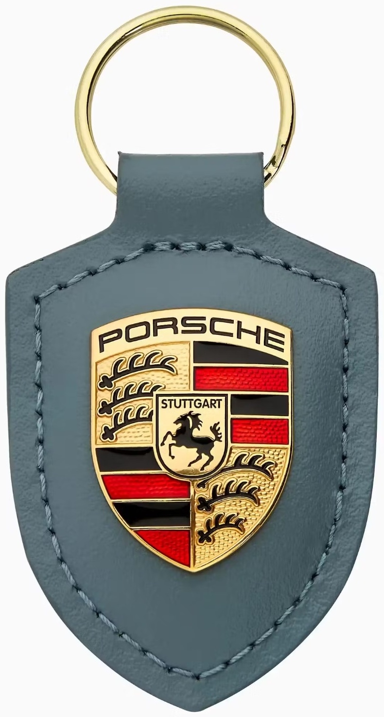 Брелок Porsche натуральная кожа 1 шт