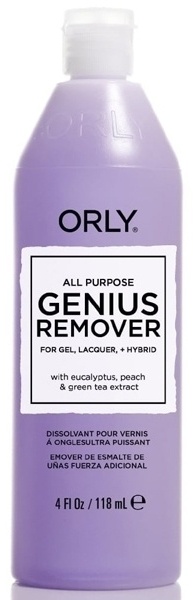 Orly GENIUS All Purpose Remover средство для снятия гель-лака 118 мл