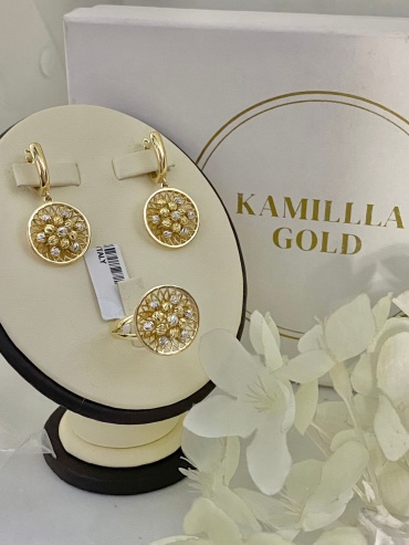 KAMILLLA GOLD KG-XW2J0Q24MET3054 вес 9.59 г золото, без вставок