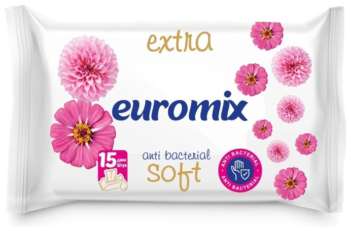 Влажные салфетки Euromix CF-VS-015-01 15 шт