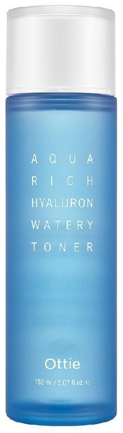 Ottie тонер Aqua Rich Hyaluron Watery Toner 150 мл