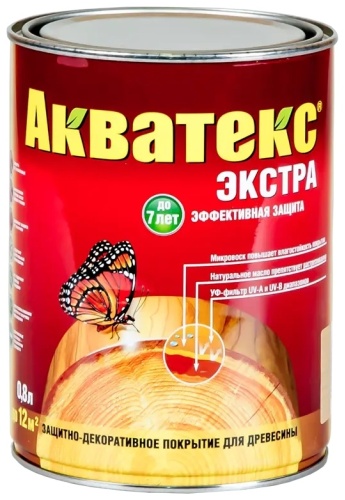 Пропитка АКВАТЕКС Экстра тик 0.8 л