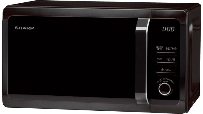 Микроволновая печь Sharp R-6852RK черный