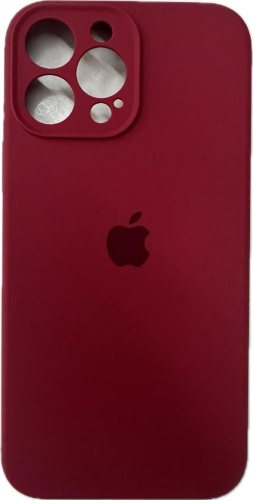 Чехол для Apple iPhone 13 Pro Max бордовый