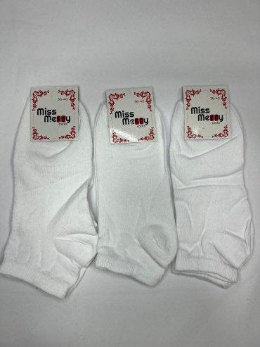 Носки Miss Merry 8681555 3 пары белый 36-40