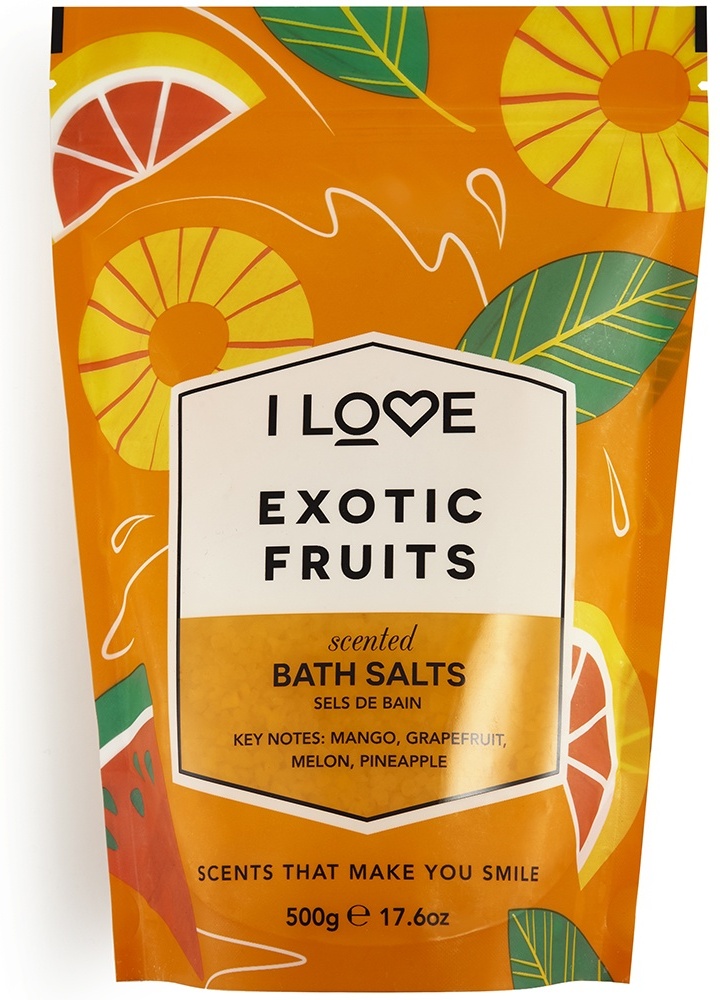 I LOVE Signature Exotic Fruit морская соль 500 г