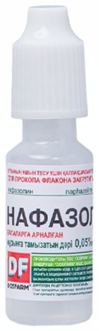 Купить Нафазолин-DF капли 0.05% 10 мл в Алматы – Магазин на Kaspi.kz