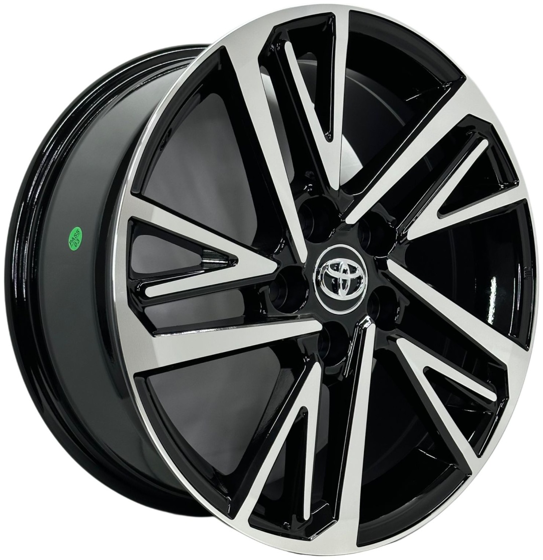 Yixing 395 7x17/5x114.3 D60.1 ET40 4 диска черный, серебристый
