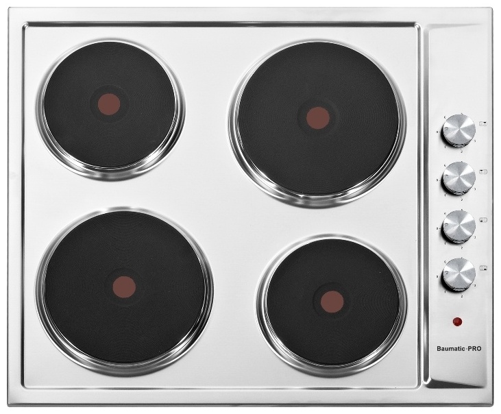 Электрическая варочная поверхность Baumatic-PRO PER6042S-A2 серебристый Baumatic-PRO купить в Казахстане