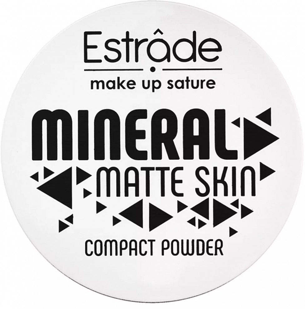 Пудра Estrade Mineral Matte Skin сухая М24 Кремовый бежевый бежевый