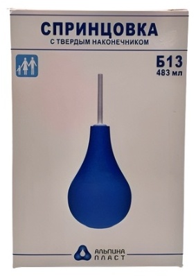 Спринцовка тип Б (с твердым наконечником) 483