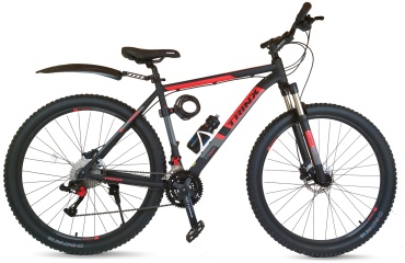 Велосипед TRINX M1000 2019 21 дюйм черный-красный