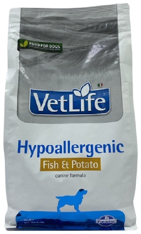Купить Корм Farmina Vet Life Hypoallergenic Fish & Potato Рыба и ...