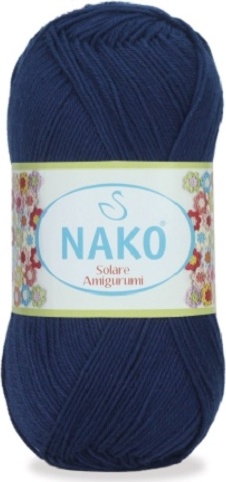 Моток NAKO Solare Amigurumi 06955 - Темно-синий 270 м 100 г