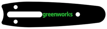 Greenworks шина 2953507 шаг: 1/4, 28 звен., 1.1 мм, длина 15