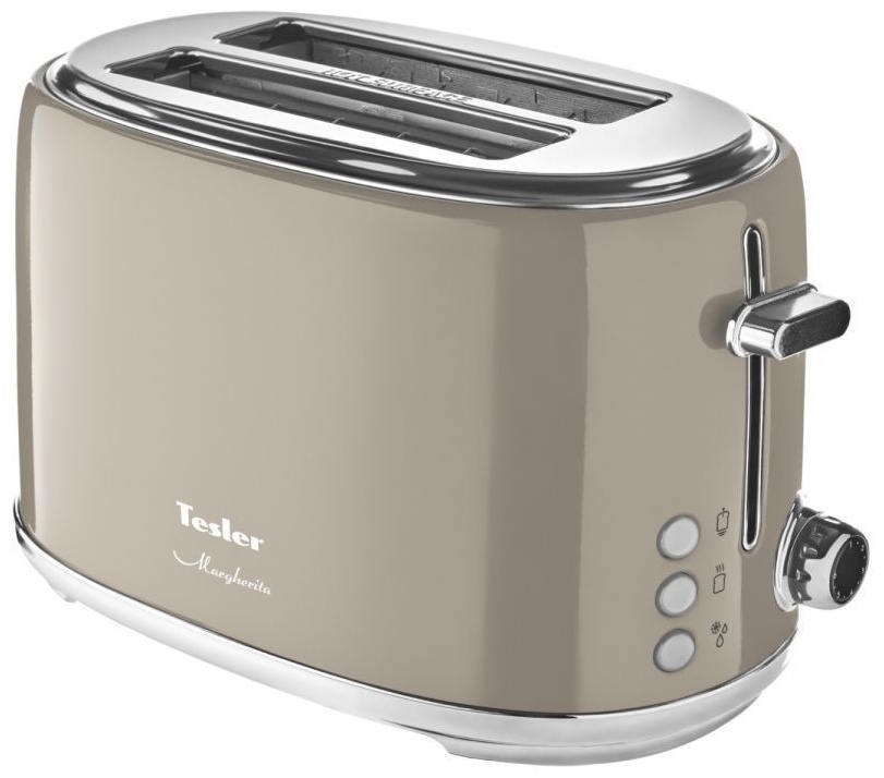 Купить Тостер Tesler TT-255 бежевый в Алматы – Магазин на Kaspi.kz