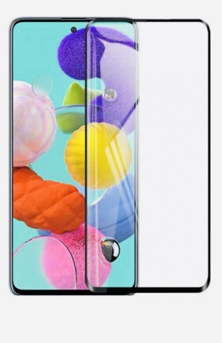 Стекло для Samsung Galaxy A52 черный