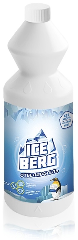 Iceberg отбеливатель без хлора 1000 мл