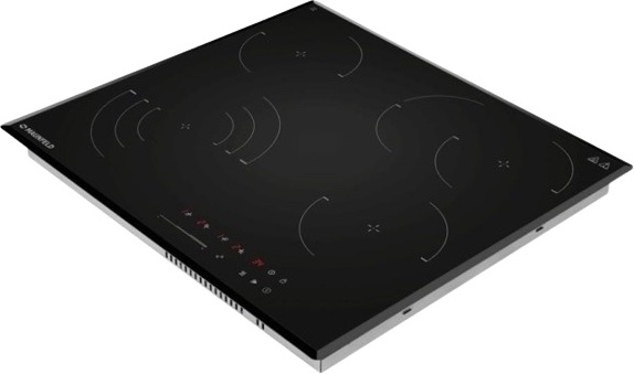 Электрическая варочная панель maunfeld cvce594ssmdbk lux 3