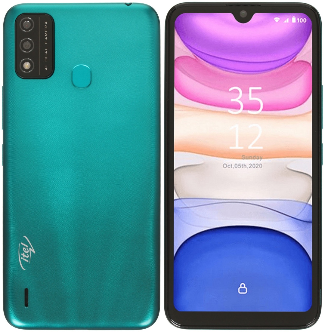 Смартфон Itel A48 2 ГБ/32 ГБ зеленый