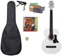 Гитара акустическая Ronnie Wood RW38 + чехол + ремень + медиатор + запасные струны + каподастр белый