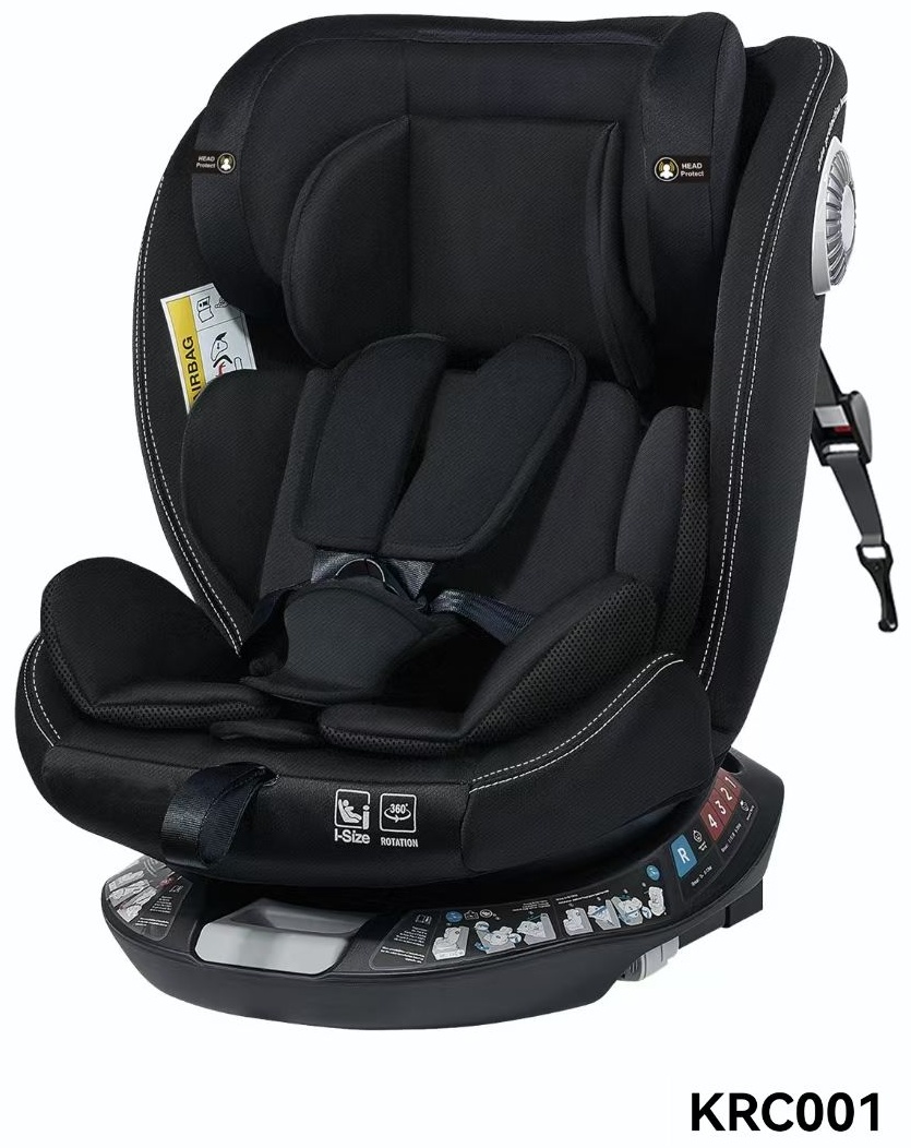 Ining baby KRC001 0/1/2/3 (до 36 кг) черный, бежевый
