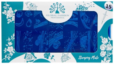 Global Fashion пластины Для стемпинга 15