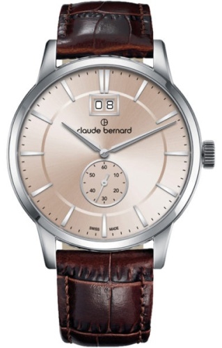 Кварцевые Claude Bernard 64005 3 AIN3 нержавеющая сталь