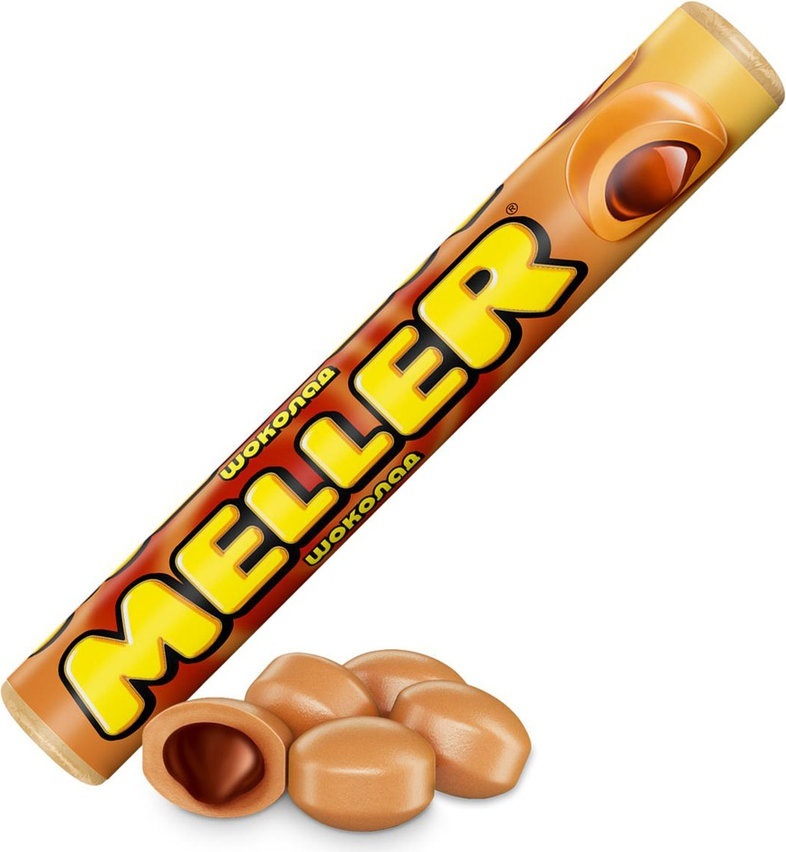 Конфеты жевательные MELLER шоколад 38 г