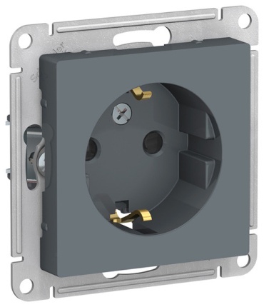 Systeme electric встраиваемая ATN000745, электрический цвет графит