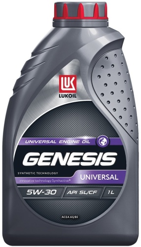 Синтетическое ЛУКОЙЛ GENESIS UNIVERSAL 5W-30 1 л