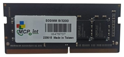 Оперативная память MCPoint SO-DIMM DDR4 3200 8 Гб