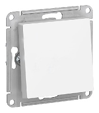 Выключатель клавишный Systeme electric Atlas ATN0161, белый