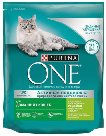 Purina One для домашних индейка, злаки 0.425 кг